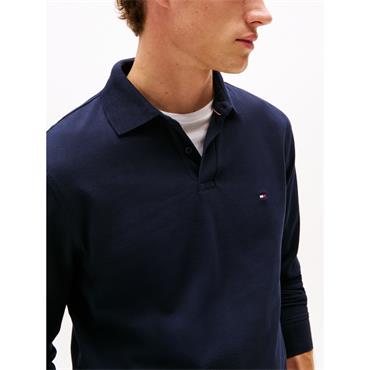 Tommy Hilfiger Long Sleeve Polo Navy