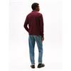 Tommy Hilfiger Long Sleeve Polo Burgundy