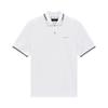 Bugatti Tipped Collar & Cuff Polo Tee White