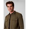 Calvin Klein Jeans Comfort Cotton Overshirt Olive
