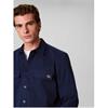 Calvin Klein Jeans Comfort Cotton Overshirt Blue