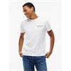 Tommy Jeans Slim NY Linear T-Shirt Ecru
