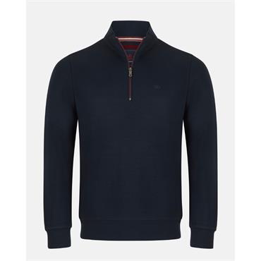 André Canada Quater Zip Sweatshirt Navy