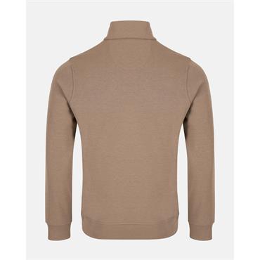 André Canada Quater Zip Sweatshirt Tan