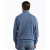 Penguin Sticker Pete Quarter Zip Sweatshirt Blue