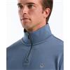 Penguin Sticker Pete Quarter Zip Sweatshirt Blue