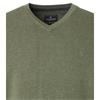 Casa Moda V-Neck Cotton Jumper Leaf