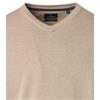 Casa Moda V-Neck Cotton Jumper Beige