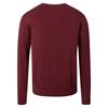 Casa Moda V-Neck Cotton Jumper Chocolate