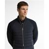 Barbour  Thornton Quilted Zip Thru Navy