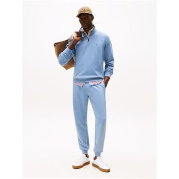 Tommy Hilfiger Essential Intechno 1/4 Zip Sweat Blue