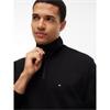 Tommy Hilfiger Essential Intechno 1/4 Zip Sweat Black