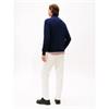 Tommy Hilfiger Pima Organic Cashmere Zip Knit  Navy