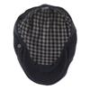 Bugatti Herringbone Flat Cap Navy