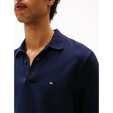 Tommy Hilfiger Essential Knitted Polo Navy