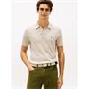 Tommy Hilfiger Essential Knitted Polo Sandlewood