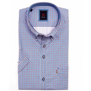 André Essen Short Sleeve Shirt Grape