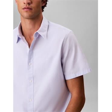 Calvin Klein Jeans Classic Oxford Short Sleeve Shirt Iris