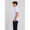 Tom Penn Printed Short Sleeve Shirt White/Blue