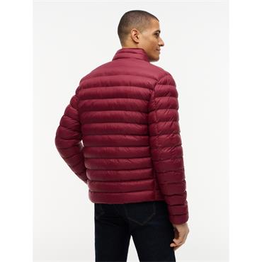 Tommy Hilfiger Packable Recyled Jacket Burgundy