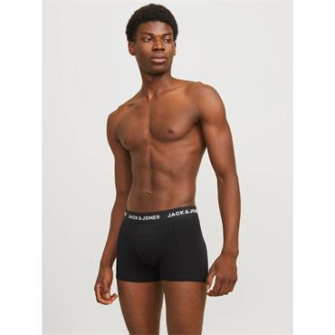 Jack & Jones Anthony 3 Pack Trunks Black