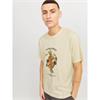 Jack & Jones Anatomy Skull Tee Ecru