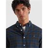 Farah Brewer Check Shirt Evergreen