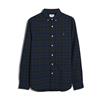 Farah Brewer Check Shirt Evergreen