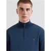 Farah Redchurch 1/4 Zip Merino Wool Blue