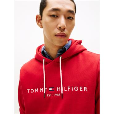 Tommy Hilfiger Tommy Logo Hoody Red