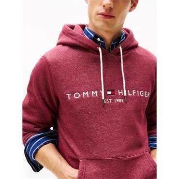 Tommy Hilfiger Tommy Logo Hoody Rouge