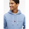 Tommy Hilfiger Tommy Logo Hoody Brisk Blue