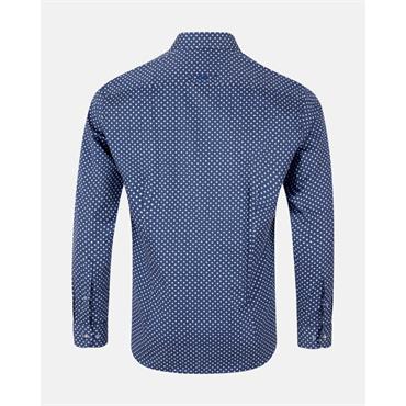 André Nevada Print Shirt Tan