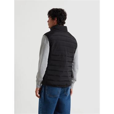 Farah Kennedy Wadded Gilet  Black