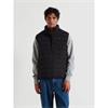 Farah Kennedy Wadded Gilet  Black