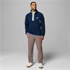 Columbia Helvetia Solid Half Snap Fleece Navy