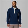 Columbia Helvetia Solid Half Snap Fleece Navy