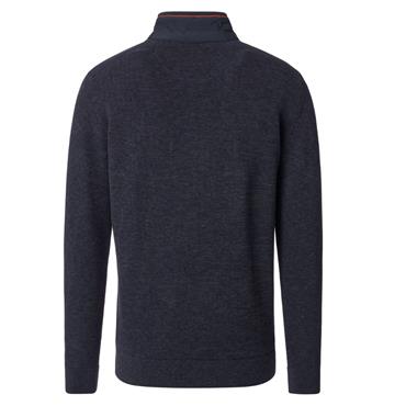 Casa Moda 1/4 Zip Sweatshirt Navy