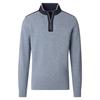 Casa Moda 1/4 Zip Sweatshirt Blue