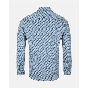 André Dallas Print Shirt Green