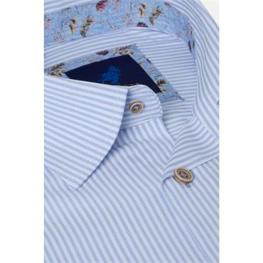 Benetti Alexander Stripe Shirt Sky