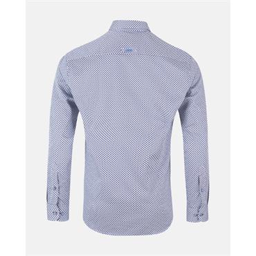 André Virginia Geo-Print Shirt Rust