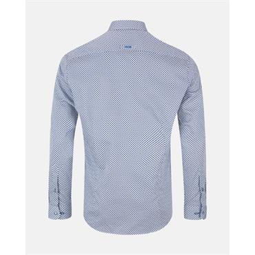 André Virginia Geo-Print Shirt Green