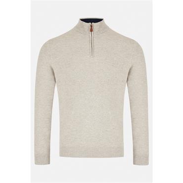 Benetti Quinn 1/4 Zip Jumper Stone