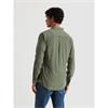 Farah Fontella Slim Fit Corduroy Shirt Tarragon Green