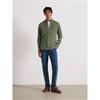Farah Fontella Slim Fit Corduroy Shirt Tarragon Green