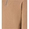 Casa Moda Troyer Quater-Zip Cotton Knit Coconut
