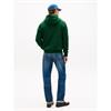Tommy Hilfiger Brand Love Mono Stack Hoodie Green