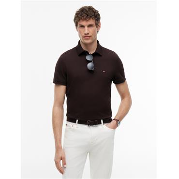 Tommy Hilfiger 1985 Collection Regular Fit Polo T-Shirt Chocolate