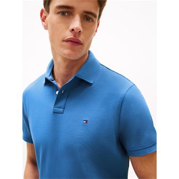 Tommy Hilfiger 1985 Collection Regular Fit Polo T-Shirt Blue Orbit